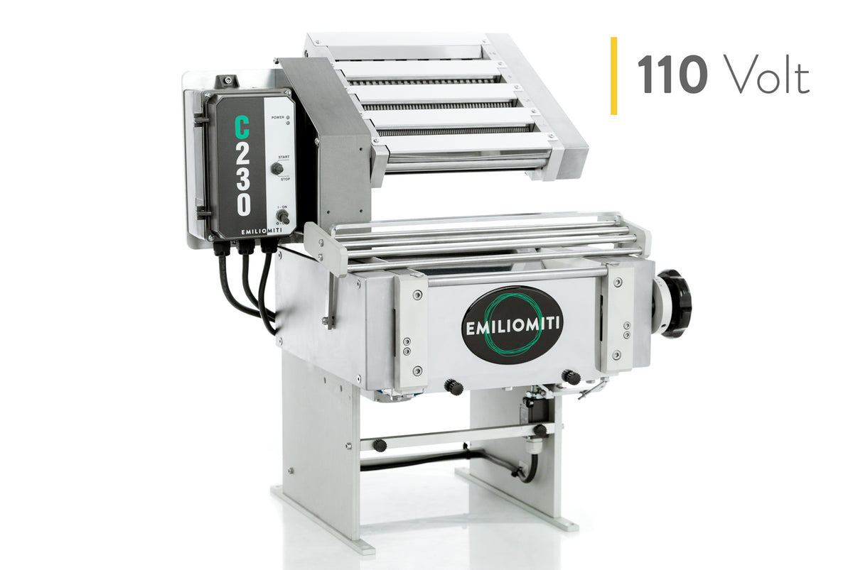 C230 Pasta Dough Sheeter with Built-In Cutters