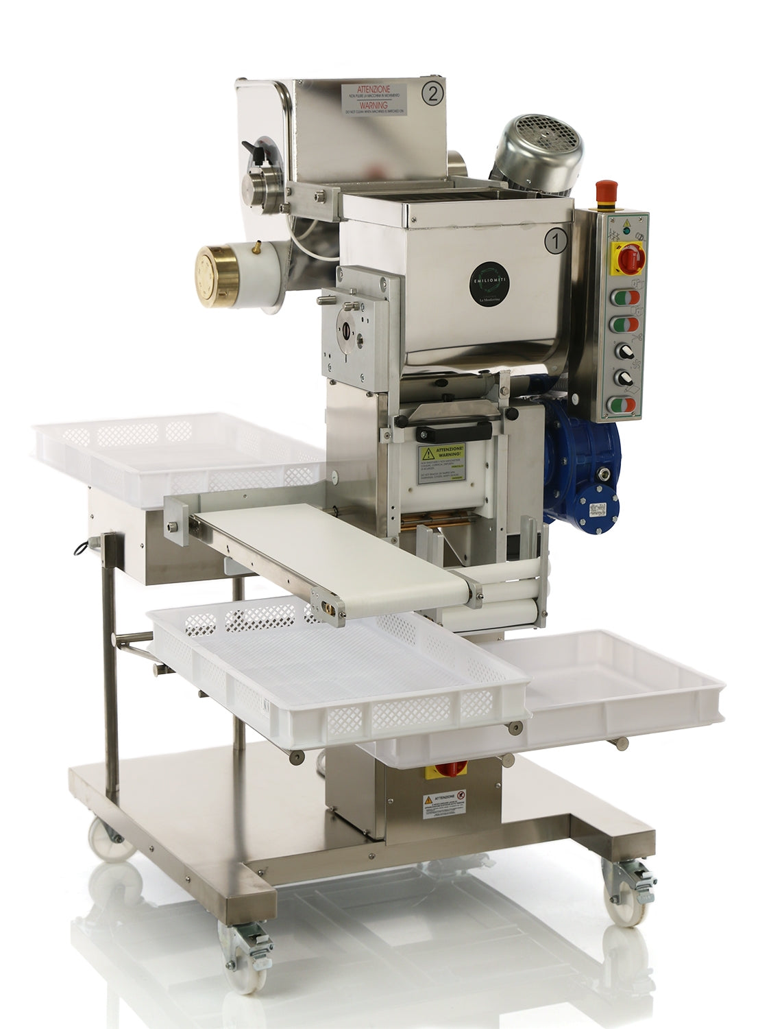 P2 DVE Pasta Sheeter / Laminator, Extruder