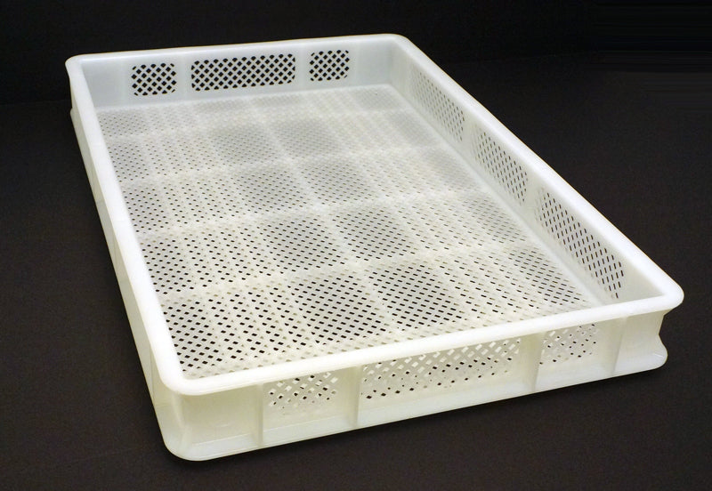10 White Plastic Perforated Stackable Drying Trays for all Pasta Machines